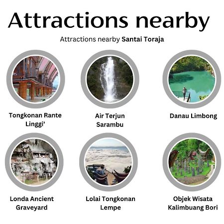 Santai Toraja Hotel Rantepao Bagian luar foto